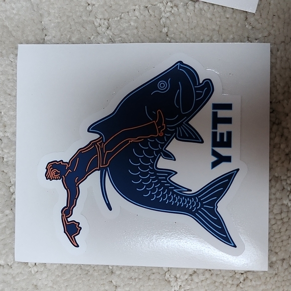 Set of 8 Yeti Stickers - Picture 8 of 9